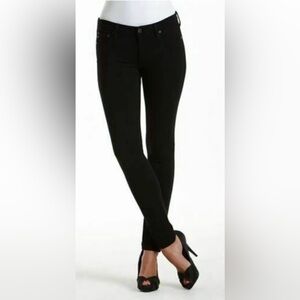 AG Adriano Goldschmied Black Skinny Pants